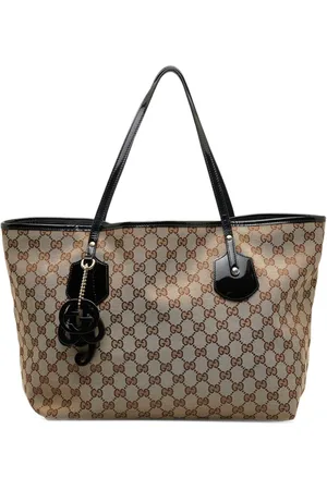 Gucci Tote Bag GG Monogram Large Jolie - Used Gucci Bags