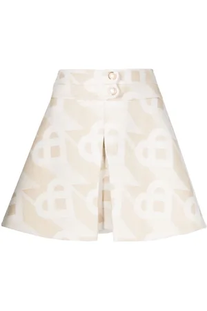 Casablanca Astrakhan mini skirt