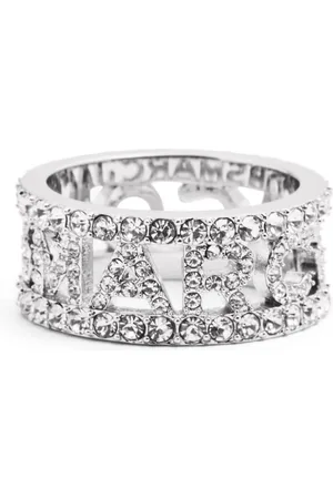 Marc Jacobs The Monogram pavé ring