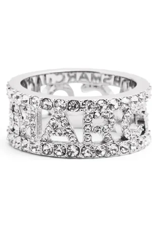 Marc Jacobs The Monogram pavé ring