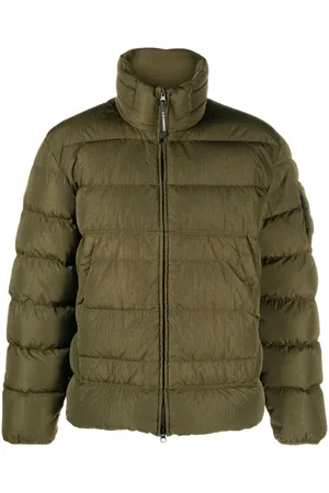 C.P. Company Lens logo-appliqué padded jacket