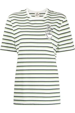 CAF Coffee Cup-print cotton T-shirt