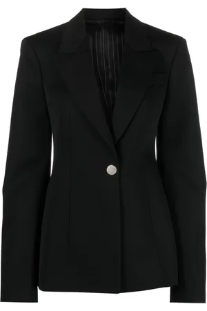 The Attico Single-breasted virgin wool blazer