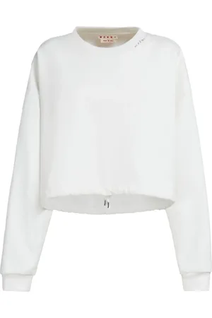 Marni Logo-embroidered collar jumper