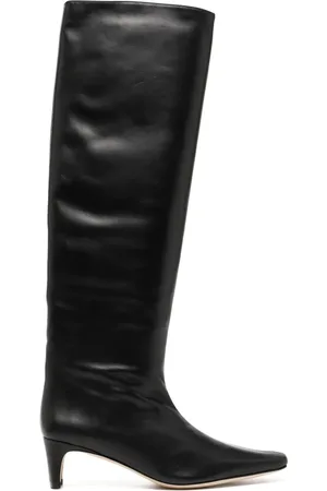 Staud Wally 55mm knee-high leather boots