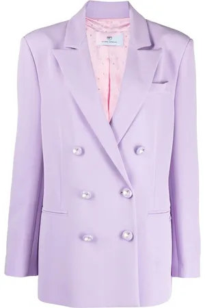 Chiara Ferragni Crystal-embellished double-breasted blazer