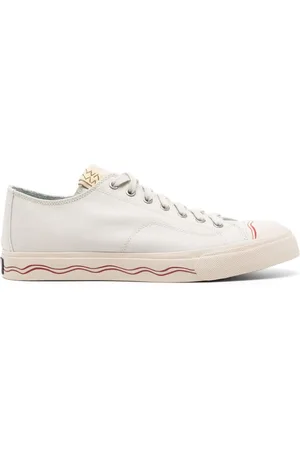 VISVIM Seeger Lo panelled canvas sneakers