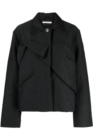 Cecilie Bahnsen Single-breasted button-fastening jacket