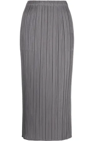 PLEATS PLEASE ISSEY MIYAKE Pliss?? high-waist midi skirt