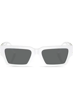 VERSACE Medusa rectangle-frame sunglasses