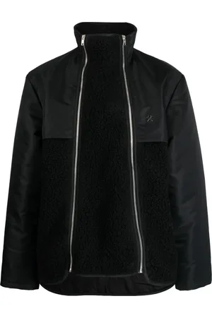 Kennel & Schmenger Jahan logo-plaque funnel-neck jacket