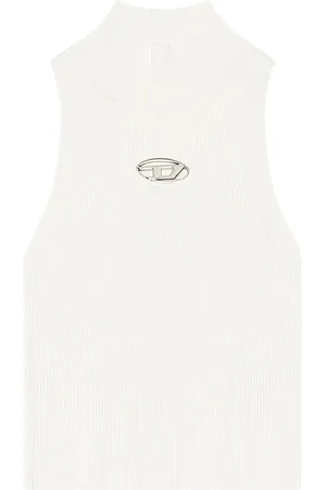 Diesel M-Onervax mock-neck top