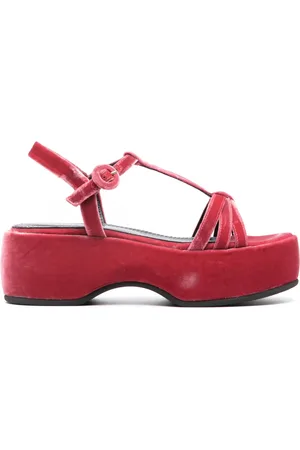 Nicole Saldanã Lily 60mm velvet sandals