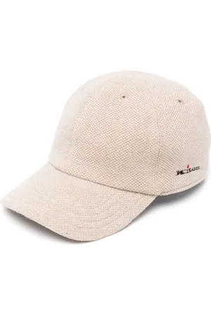 Kiton Logo-embroidered cashmere baseball cap