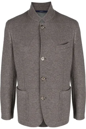 FEDELI Damon cashmere single-breasted blazer