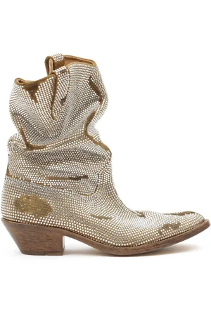 Maison Margiela Tabi 55mm slouchy Western boots