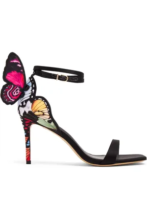 SOPHIA WEBSTER Chiara butterfly-embroidered sandals