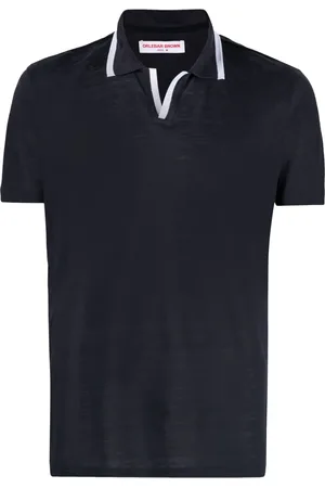 Orlebar Brown Felix linen piqué polo shirt