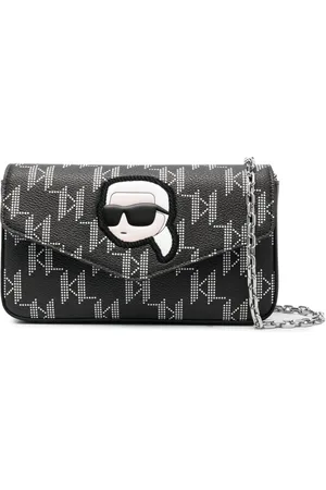 Karl Lagerfeld Ikon Monogram cross body bag