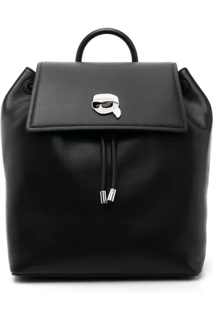 Karl Lagerfeld Ikon Pin leather backpack