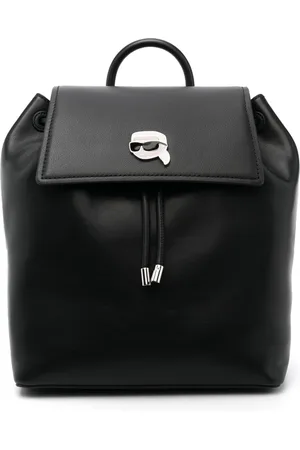 Karl Lagerfeld Ikon Pin leather backpack