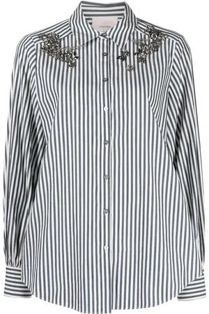 Cinq A Sept Ivy Tiana striped shirt