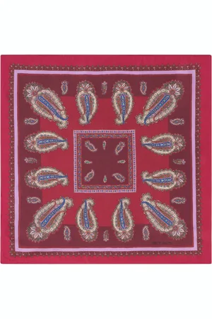 Etro Paisley-print silk scarf