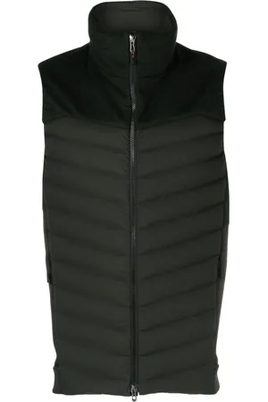 Sease Warmer panelled down-filled gilet