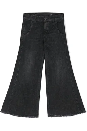 Dondup Frayed-hem flared jeans