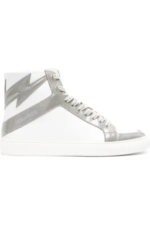 Zadig & Voltaire High Flash Infinity leather sneakers