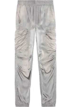 Diesel P-Mirow-N1 satin cargo trousers