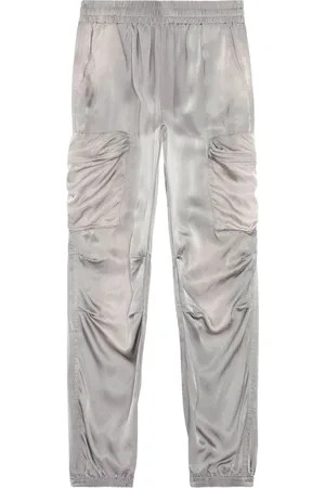 Diesel P-Mirow-N1 satin cargo trousers