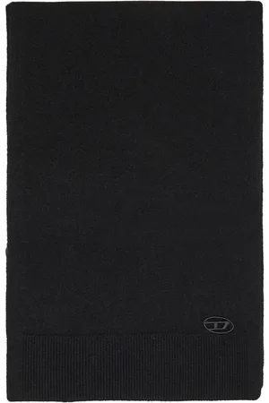 Diesel K-Revolve logo-embroidered scarf
