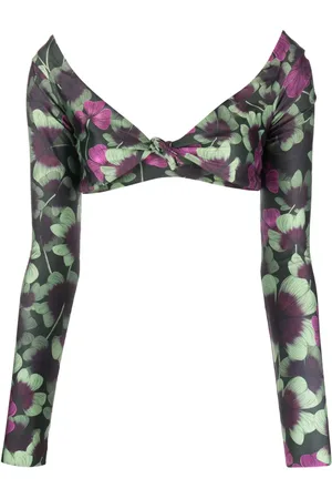 Agua by Agua Bendita Alfonsina Fortuna floral-print bikini top