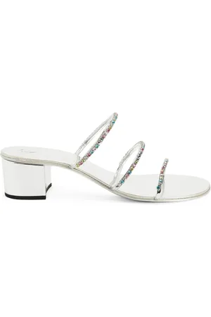 Giuseppe Zanotti Dark Colorful 40mm mules