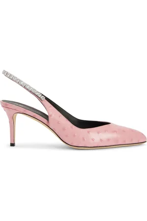 Giuseppe Zanotti Rachyl 70mm ostrich-skin pumps