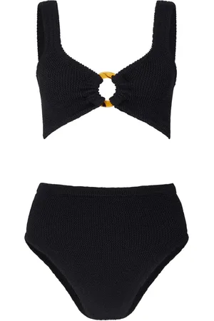 Hunza G Nadine seersucker bikini set