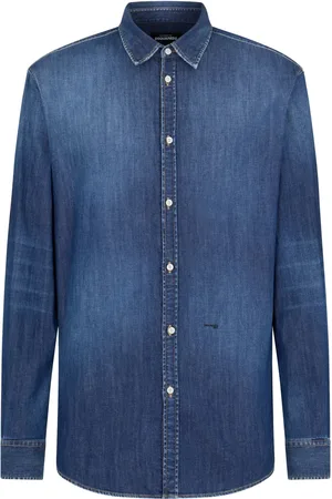 Dsquared2 Faded denim shirt