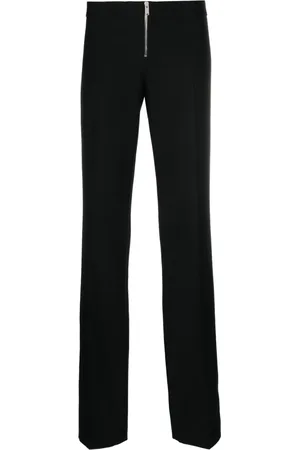 Stella McCartney Low-rise wool slim trousers