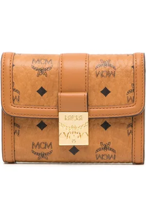 MCM Small Tracy Visetos-print tri-fold wallet