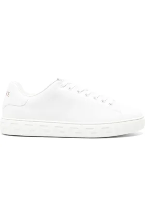 VERSACE Greca faux-leather sneakers