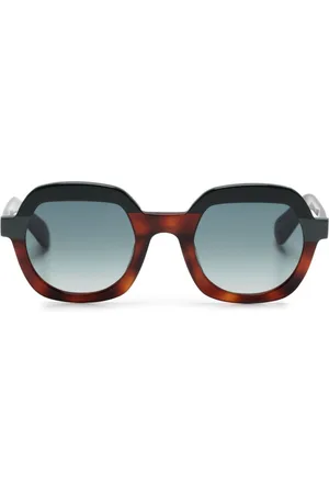 Kaleos Webb 005 geometric-frame sunglasses