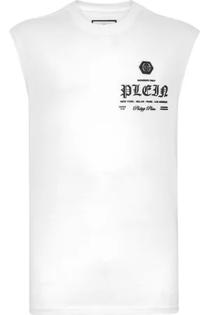 Philipp Plein Logo-print crew-neck tank top