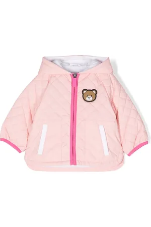 Moschino Logo-appliqu?? padded jacket