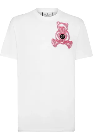 Philipp Plein Teddy bear-print cotton T-shirt
