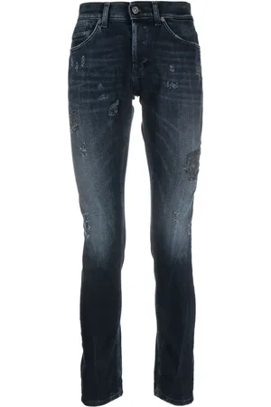 Dondup Distressed-effect skinny-cut jeans