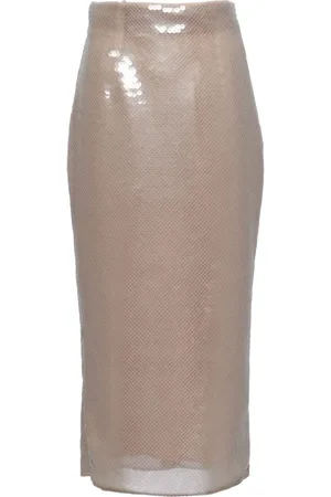 Prada Sequinned midi skirt