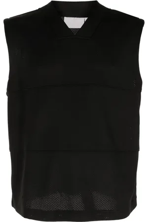 Off-Duty Fresco mesh-design vest