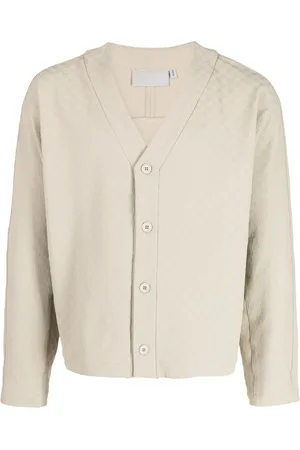 Off-Duty Lais logo-embroidered cardigan