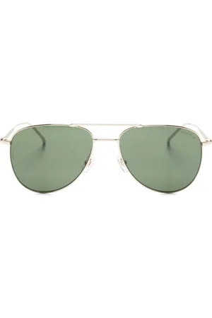 Montblanc Metallic pilot-frame sunglasses